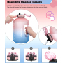 128oz Large Leak Proof Water Bottle with Time Marker BPA Free