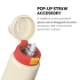 Sports 304 Stainless Insulated Water Bottle with Pop-Up Lid