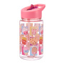 Adorable Cartoon Kids Water Bottle 450ml - BPA-Free Leakproof Straw