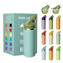 Custom Insulated Water Bottle with Handle & Straw Lid