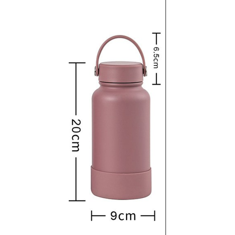 Custom Logo 500ml Double Wall Vacuum Insulated Water Bottle