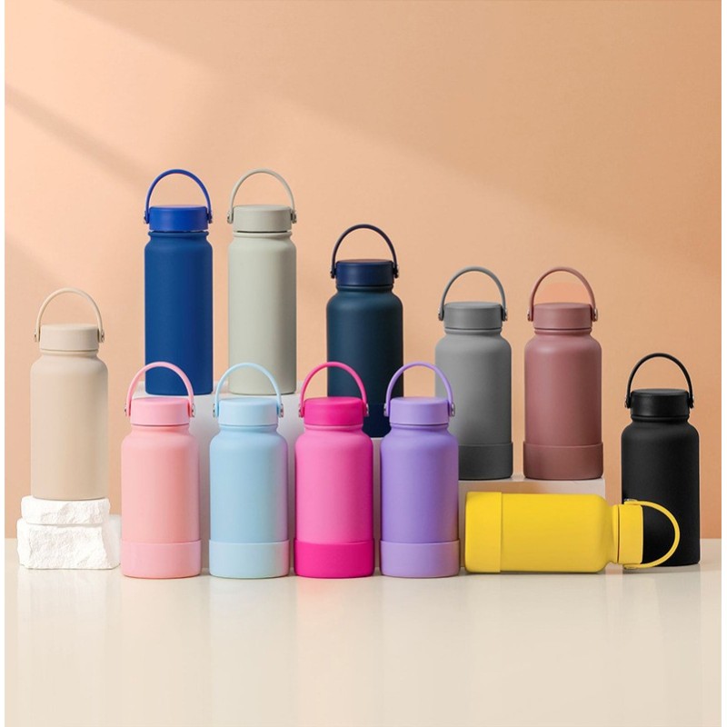 Custom Logo 500ml Double Wall Vacuum Insulated Water Bottle