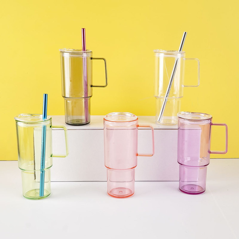 5oz BPA-Free Leakproof Cup with Handle & Lid - Reusable