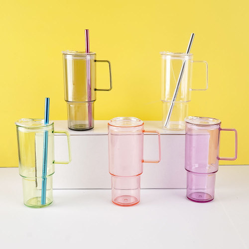 5oz BPA-Free Leakproof Cup with Handle & Lid - Reusable