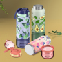 Custom 500ml Insulated Steel Water Bottle with Container