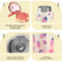 Custom 500ml Insulated Steel Water Bottle with Container