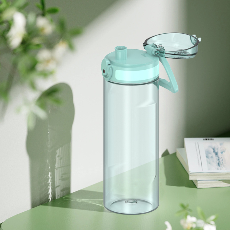 Custom 600ml Tritan Sport Water Bottle Leakproof with Handle