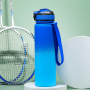 Gradient Tritan Gym Bottle 1L/750ml Time Marker Pop-Up Lid