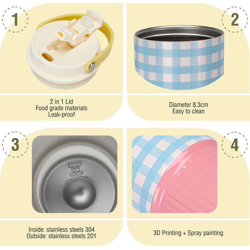 750ml Insulated Stainless Steel Tumbler with Leakproof Straw