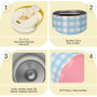 750ml Insulated Stainless Steel Tumbler with Leakproof Straw