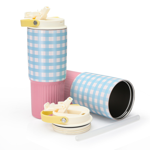 750ml Insulated Stainless Steel Tumbler with Leakproof Straw 750ml Insulated Stainless Steel Tumbler with Leakproof Straw