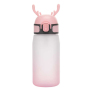 BPA-Free 350ml Tritan Kids Water Bottle Antler Lid Custom Logo