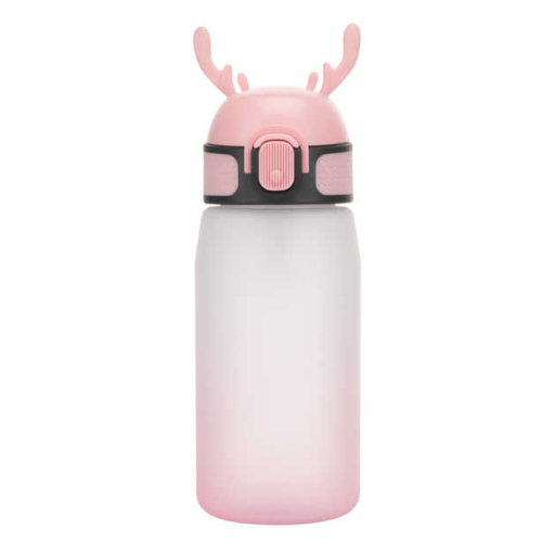BPA-Free 350ml Tritan Kids Water Bottle Antler Lid Custom Logo BPA-Free 350ml Tritan Kids Water Bottle Antler Lid Custom Logo