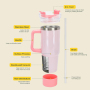 Double Wall Vacuum Insulated Tumbler 30oz 40oz BPA Free