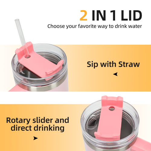 Double Wall Vacuum Insulated Tumbler 30oz 40oz BPA Free