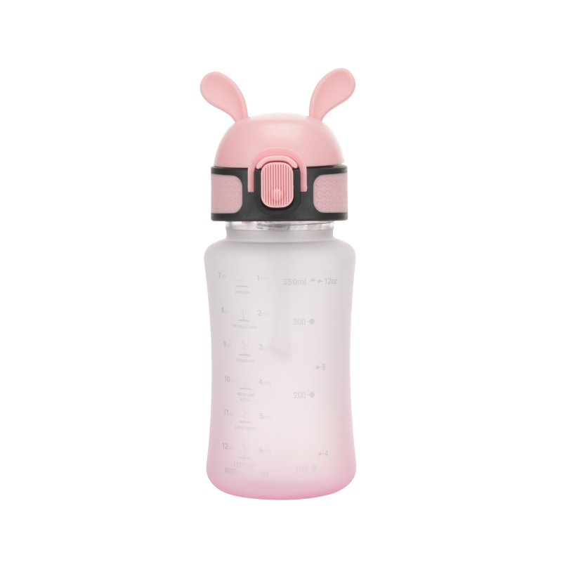 Kids Tritan Sports Water Bottle 350ml with Motivational Mark