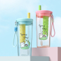 BPA-Free Kids Leakproof Bottle with Tea Infuser & Handle