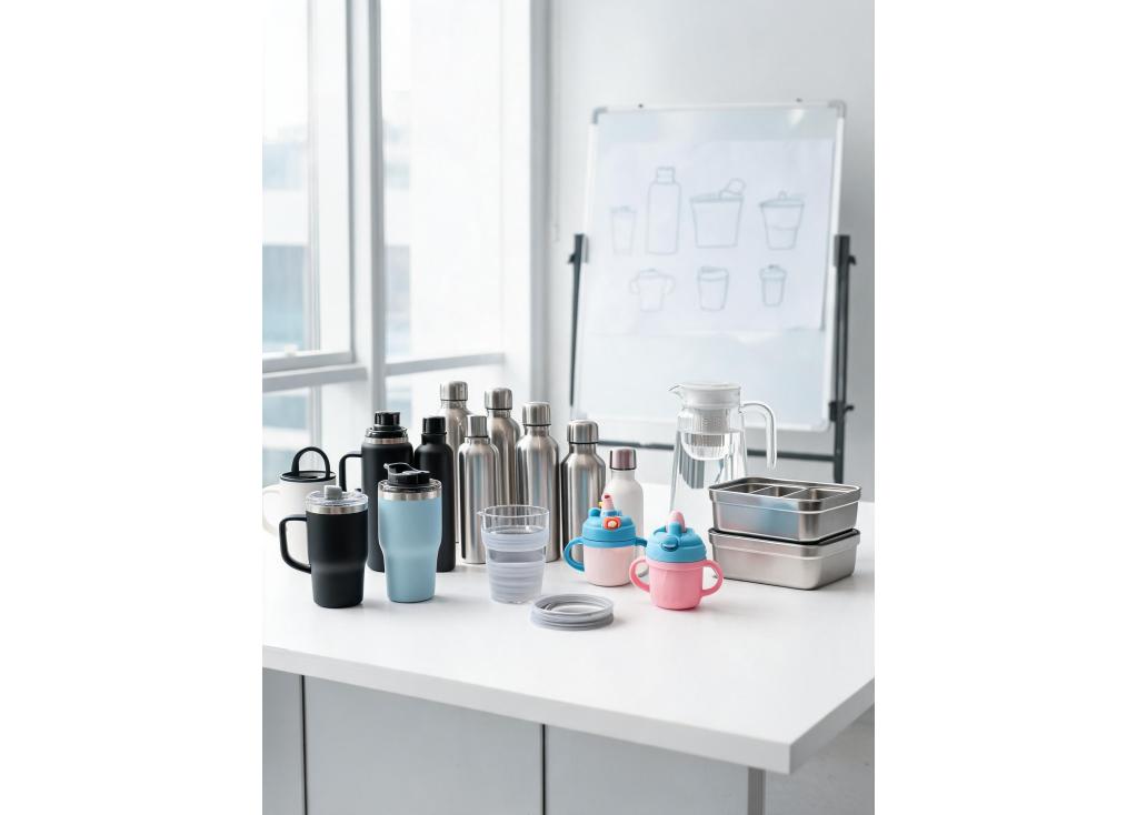 What are the most popular drinkware shapes and sizes for 2025?