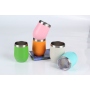 Egg Shape 12oz Stainless Steel Vacuum Insulated Coffee Tumbler 