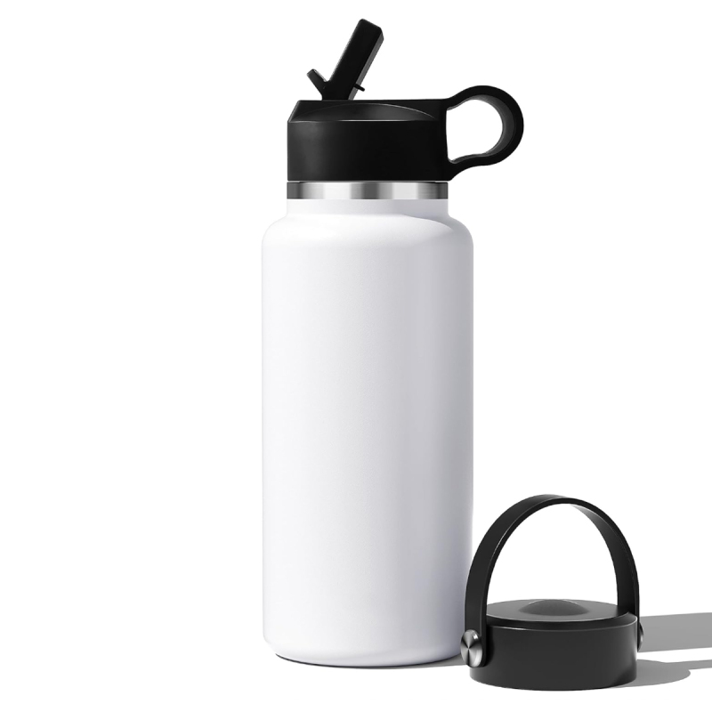 32oz Vacuum Insulated Stainless Steel Sports Water Bottle