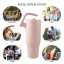 40oz Double Wall Vacuum Insulated Tumbler Rotatable Handle