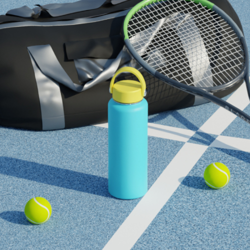 Custom 32oz Vacuum Insulated Water Bottle with Handle