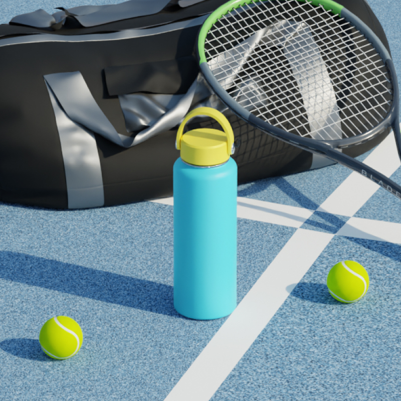 Custom 32oz Vacuum Insulated Water Bottle with Handle