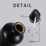 Custom Logo Insulated Sport Bottle 500/750ml with Carabiner