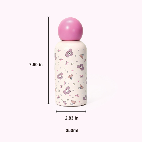 Custom Cute 400ml Kids Stainless Steel Insulated Bottle