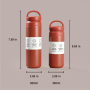 Custom 350/500ml Stainless Water Bottle with Tea Infuser