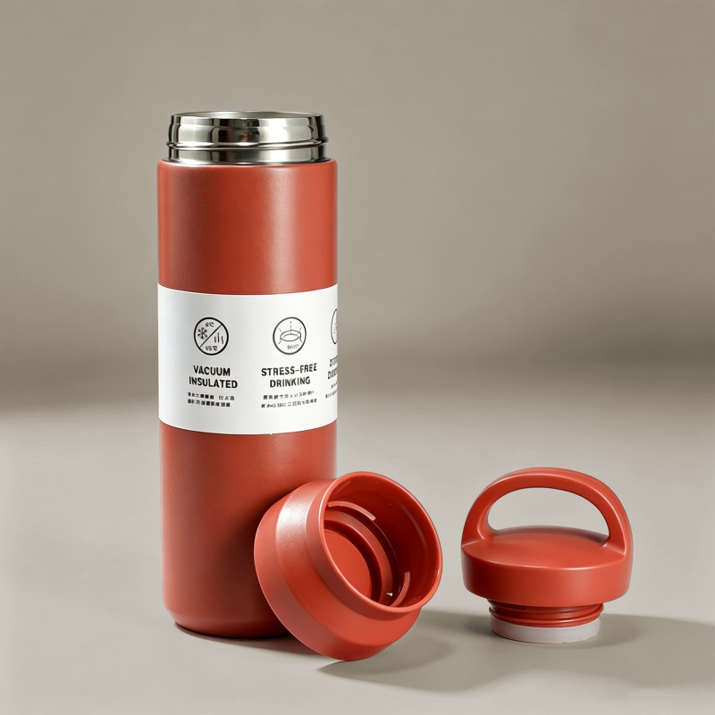 Custom 350/500ml Stainless Water Bottle with Tea Infuser