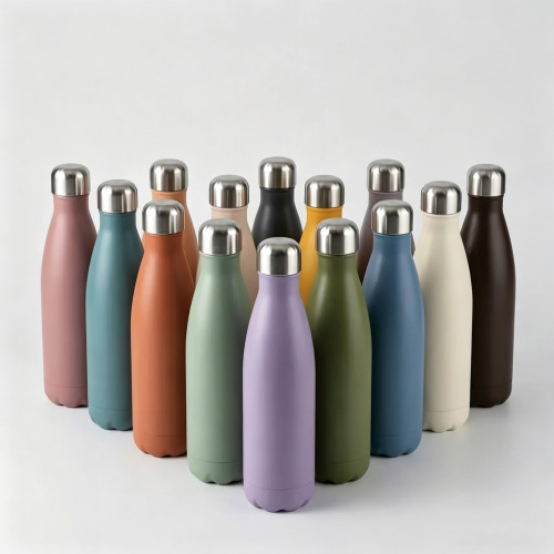 Cola Shape 350ml 500ml 750ml 1L 304 Stainless Steel Vacuum Insulated Water Bottle