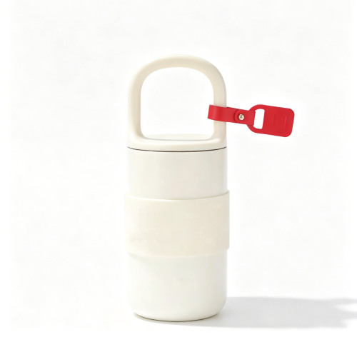 400ml Stainless Steel Double Wall Vacuum Flask with Handle 400ml Stainless Steel Double Wall Vacuum Flask with Handle