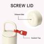 400ml Stainless Steel Double Wall Vacuum Flask with Handle