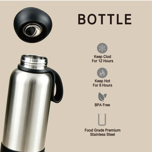 Custom Stainless Steel Insulated Water Bottle 450-750ml