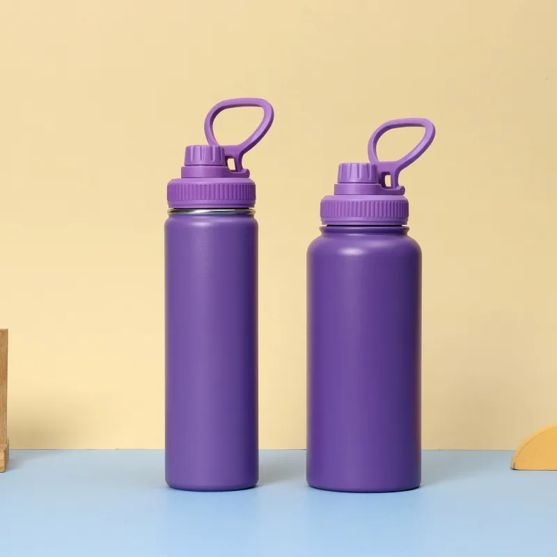 32oz Double Wall Vacuum Insulated Water Bottle with Handle