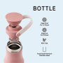 Custom 304 Stianless Steel Water Bottle with Tea Infuser