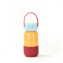 Custom 500ml 700ml 950ml Stainless Steel Insulated Kids Water Bottle with Silicone Mat