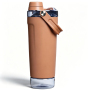 20oz Insulated Stainless Steel Shaker Bottle with Protein Container