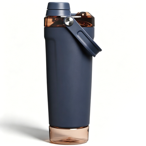 20oz Insulated Stainless Steel Shaker Bottle with Protein Container