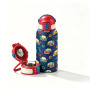 Double Wall Insulated Kids Water Bottle 350ml with Straw Lid