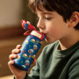 Double Wall Insulated Kids Water Bottle 350ml with Straw Lid