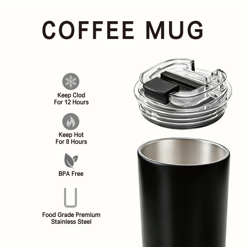 Custom Stainless Steel Vacuum Insulated Coffee Mug 280ml 350ml