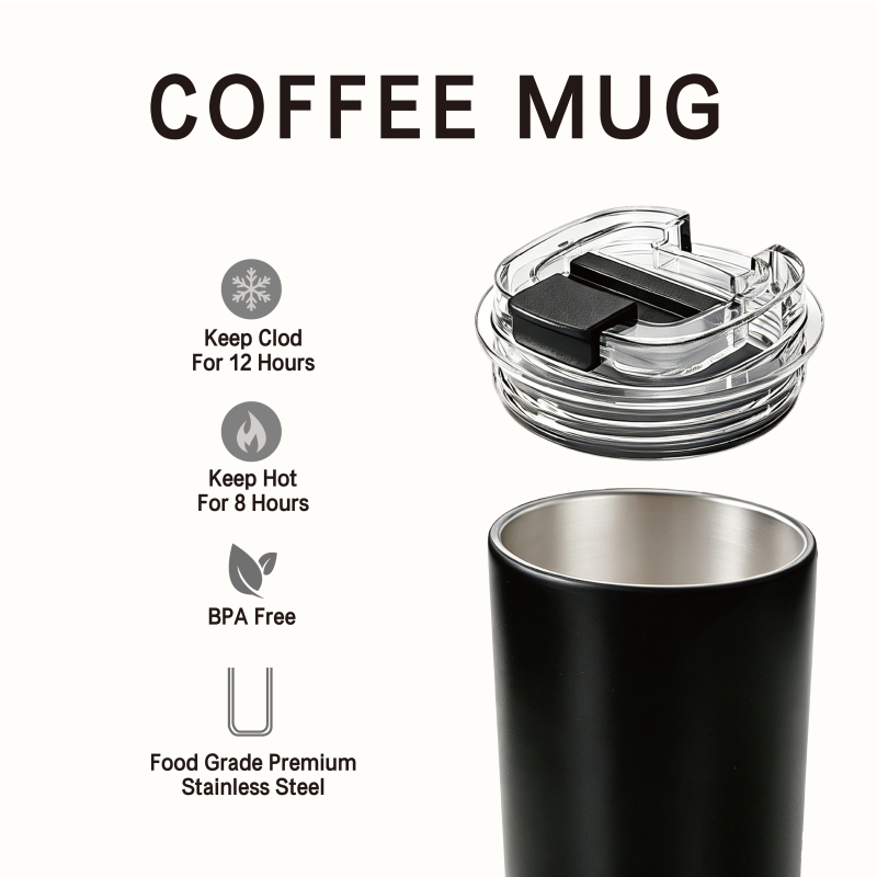 Custom Stainless Steel Vacuum Insulated Coffee Mug 280ml 350ml