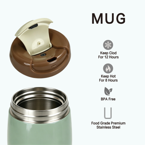 300ml Mini Macaron Double Wall Vacuum Insulated Coffee Cup