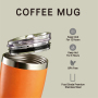 10oz Vacuum Insulated Stainless Steel Tumbler with Straw