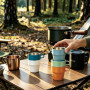 Outdoor Camping 330ml Stainless Steel Coffee Mug with Handle