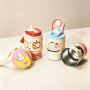 Cute 316 Stainless Steel Insulated Mug with 2-in-1 Lid