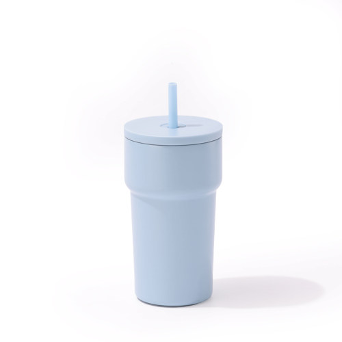 450ml 304 Stainless Steel Vacuum Insulated Tumbler with Straw