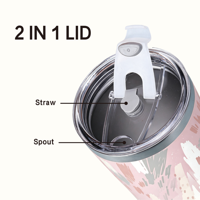 Custom 20oz Stainless Steel Vacuum Insulated Coffee Tumbler